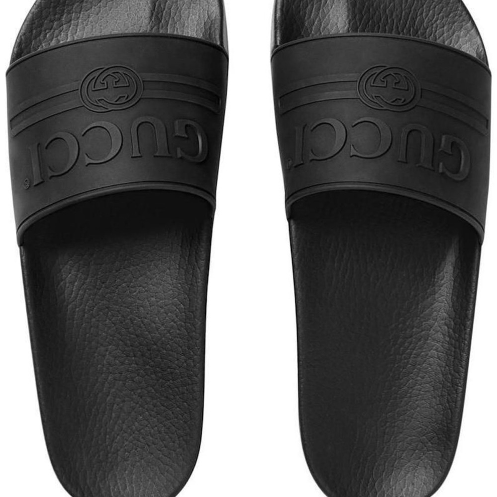 Black Gucci slides women or men